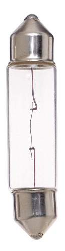 Product image for Satco VG100 5W miniature; T3 1/4; 200 Average rated hours; Festoon base; 24 Volt