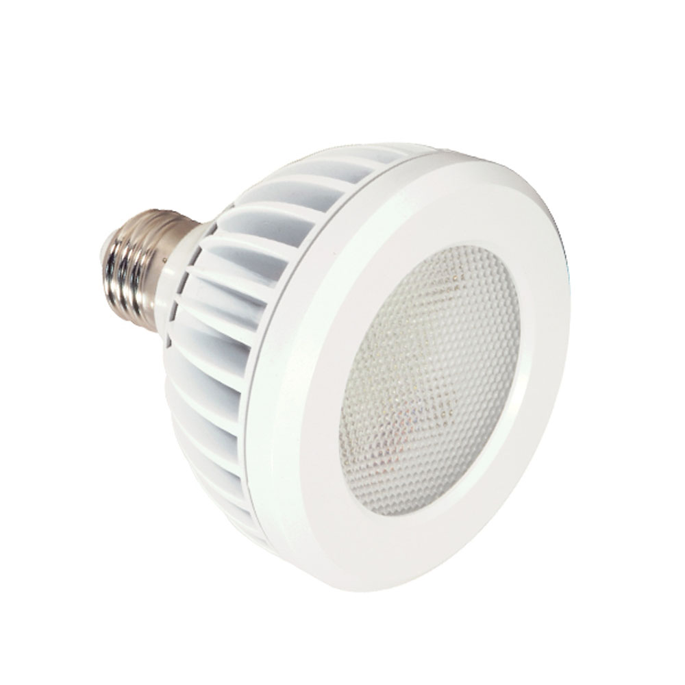Product image for Satco S8961 - 13 watt; PAR30; 3500K; 40' beam spread; Medium base