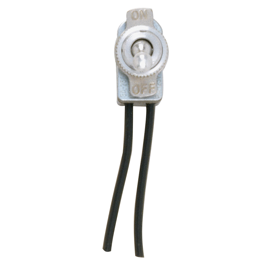 Product image for SAT 90/1106 NICKEL ON/OFF TOGGLE SWITCH