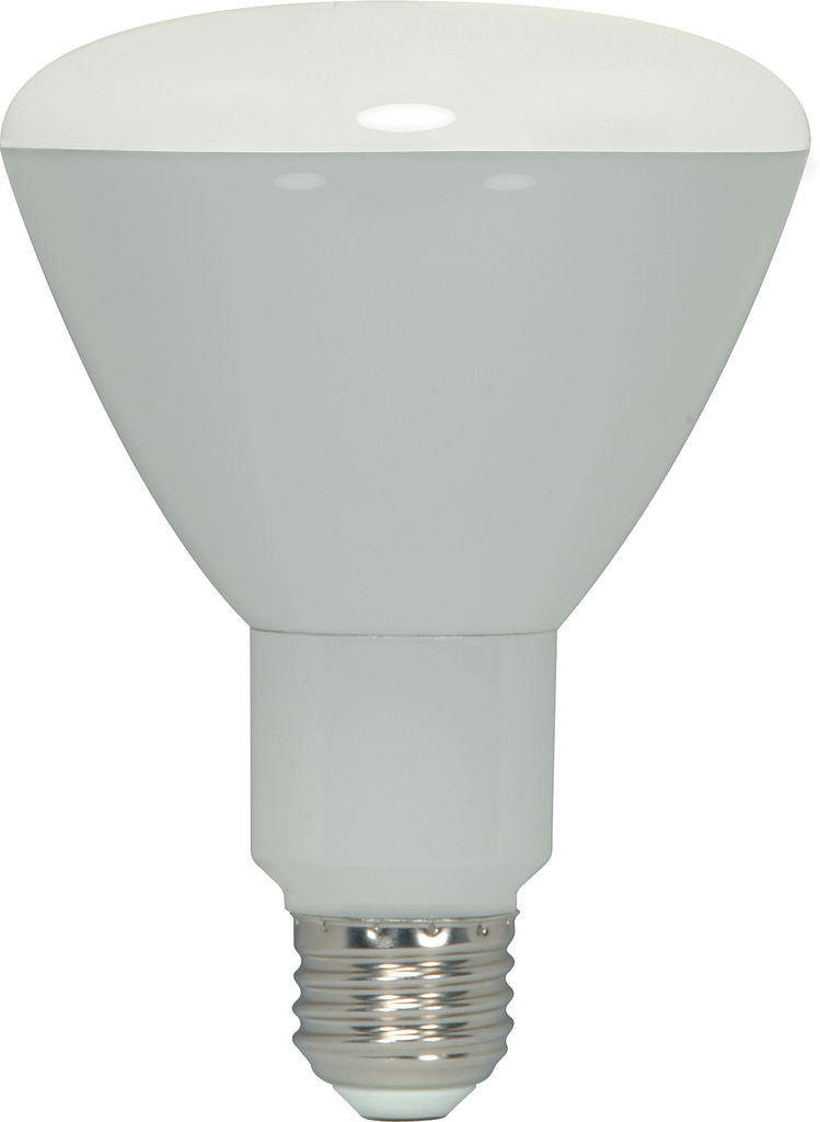 Product image for Satco S9044 - 11 watt; BR30 LED; 4000K; 108' beam spread; Medium base; 120 volts