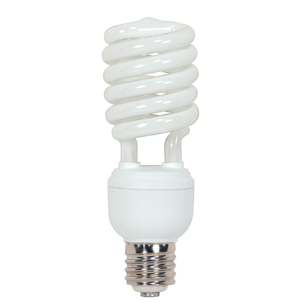 Product image for Satco S7428 40 Watt; Hi-Pro Spiral Compact Fluorescent; 4100K; 85 CRI; Mogul base; 277 Volt
