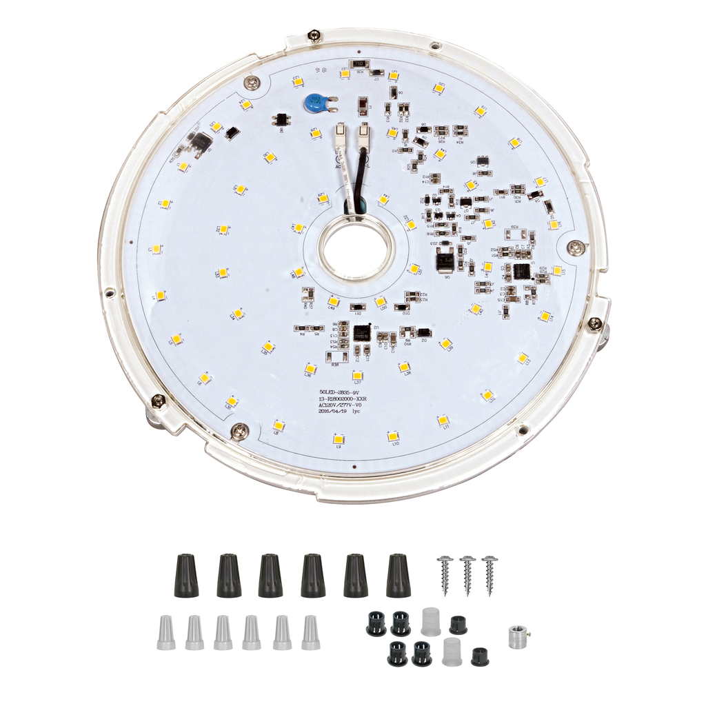 Product image for Satco S9784 20W Circular LED light engine retrofit kit; 4000K; 30000 Average rated hours; 1800 Lumens; 120/277V