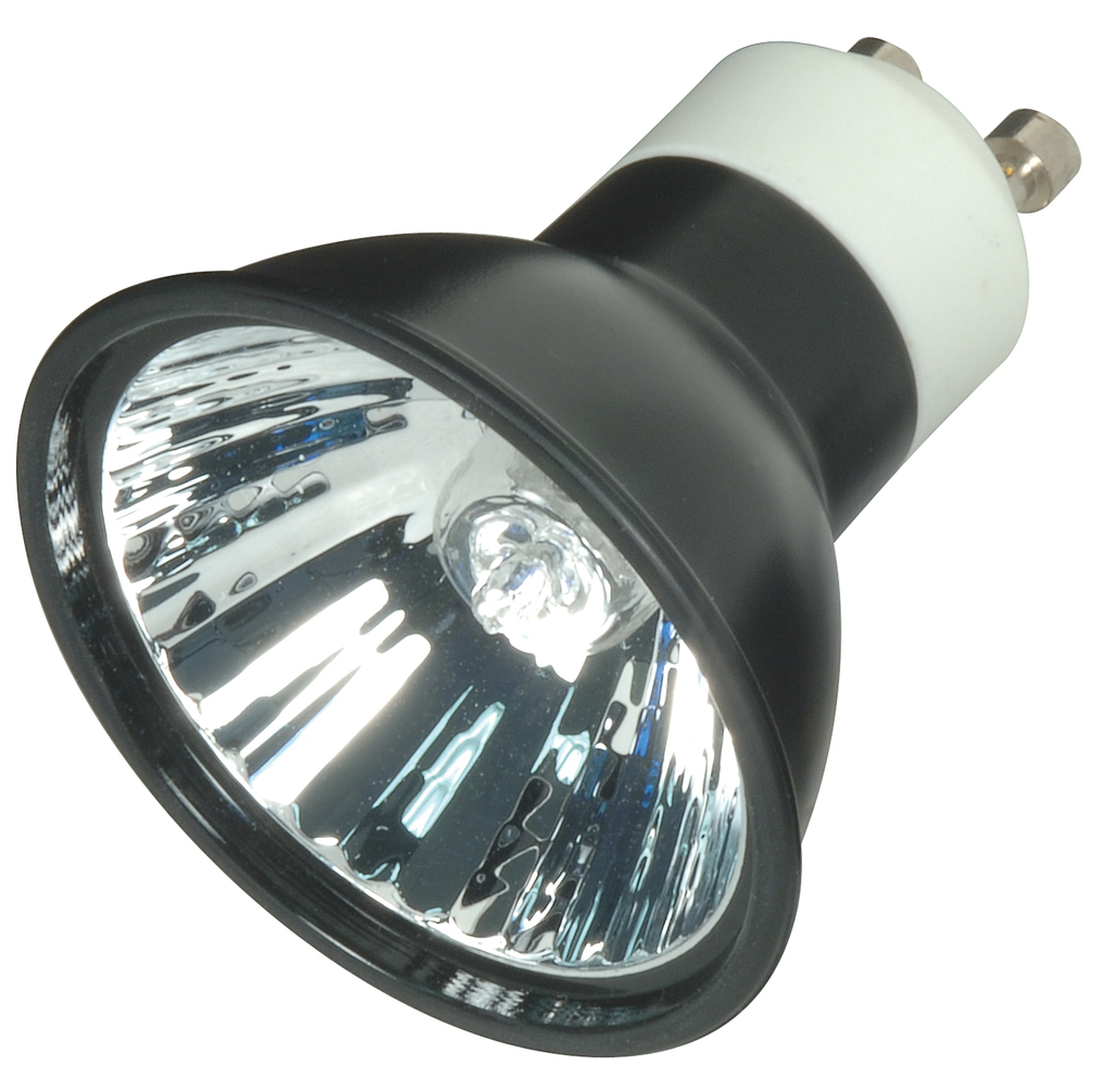 Product image for Satco S4183 35 Watt; Halogen; MR16; FMW; 3000 Average rated hours; GU10 base; 120 Volt