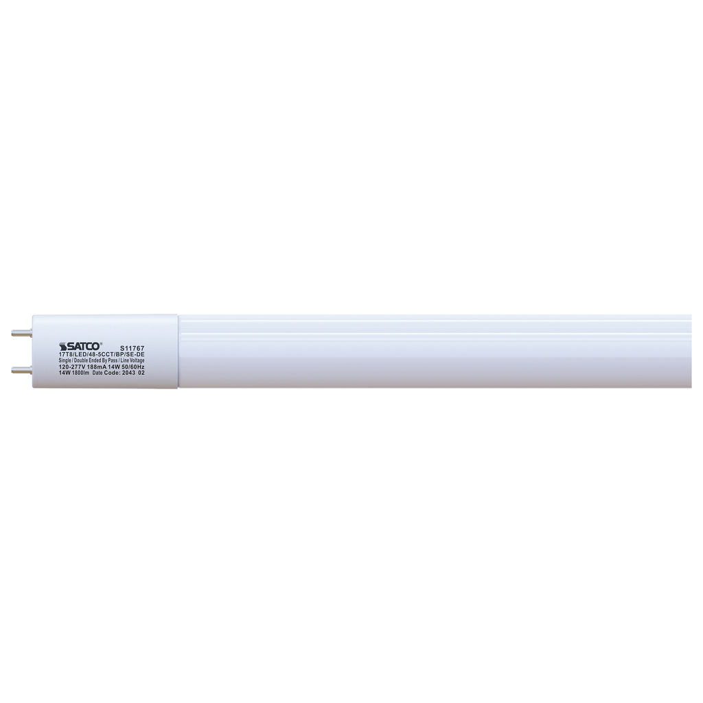 Product image for SATCO S11767 17T8/LED/48-5CCT/BP/SE