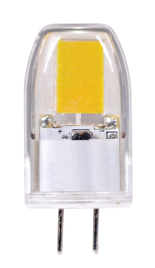 Product image for Satco S9544 3W; JC LED; 3000K; G6.35 base; 12 Volt AC/DC