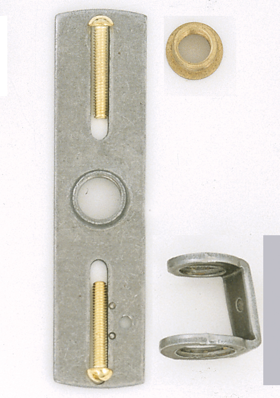 Product image for Satco S70/110 Crossbar With Hickey And Adapter; 4"