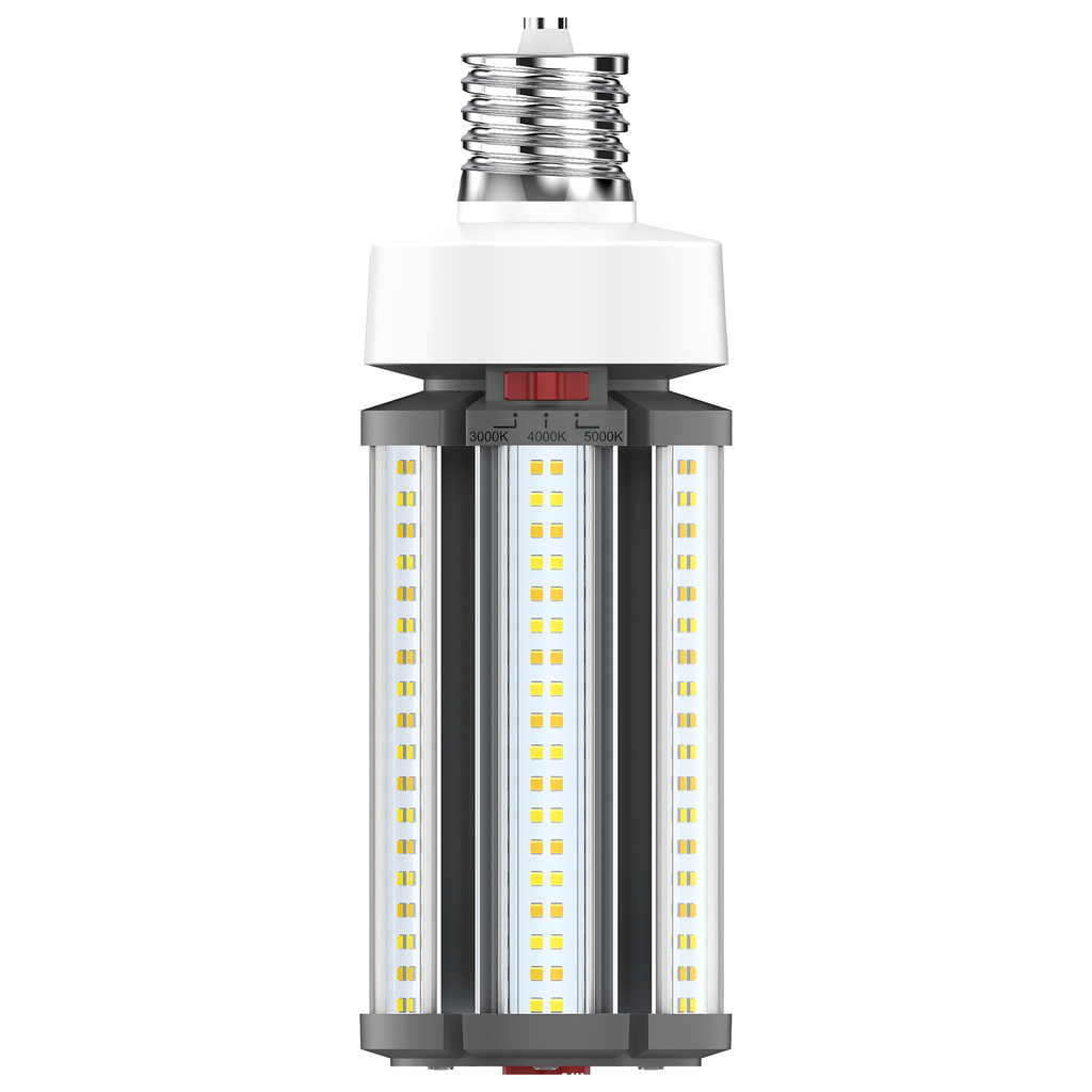 Product image for Satco S23141 45/36/27 Wattage Selectable; LED HID Replacement; CCT Selectable; Extended Mogul base; 100-277 Volt; ColorQuick Technology; PowerQuick Technology