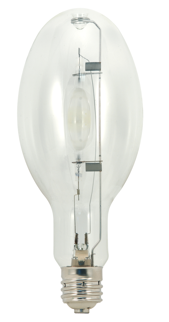 Product image for Satco S5823 150W Metal Halide HID; Mogul extended base; ED28; Clear; 65 CRI; 4200K