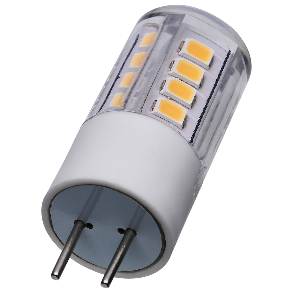 Product image for SATCO S12316 3W/LED/GY6.35/CL/830/1