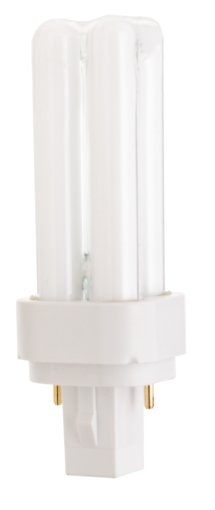 Product image for Satco S8316 9 Watt; pin-based Compact Fluorescent; 3500K; 82 CRI; G23-2 base
