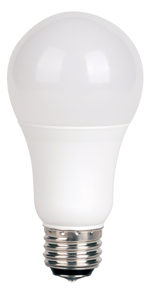 Product image for Satco S8570 3 Watt/9 Watt/12 Watt; A19 LED; 3-way; Frosted; 2700K; Medium base; 120 Volt