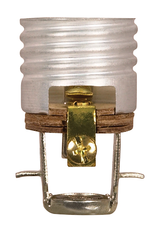 Product image for Satco 90/405 Keyless Socket With Paper Liner; 2"; Screw Terminals; 1/8 IP; 660W; 250V