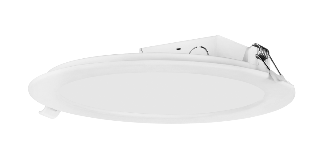 Product image for Satco S11716 18 watt LED Direct Wire Downlight; Edge-lit; 8 inch; 2700K; 120 volt; Dimmable