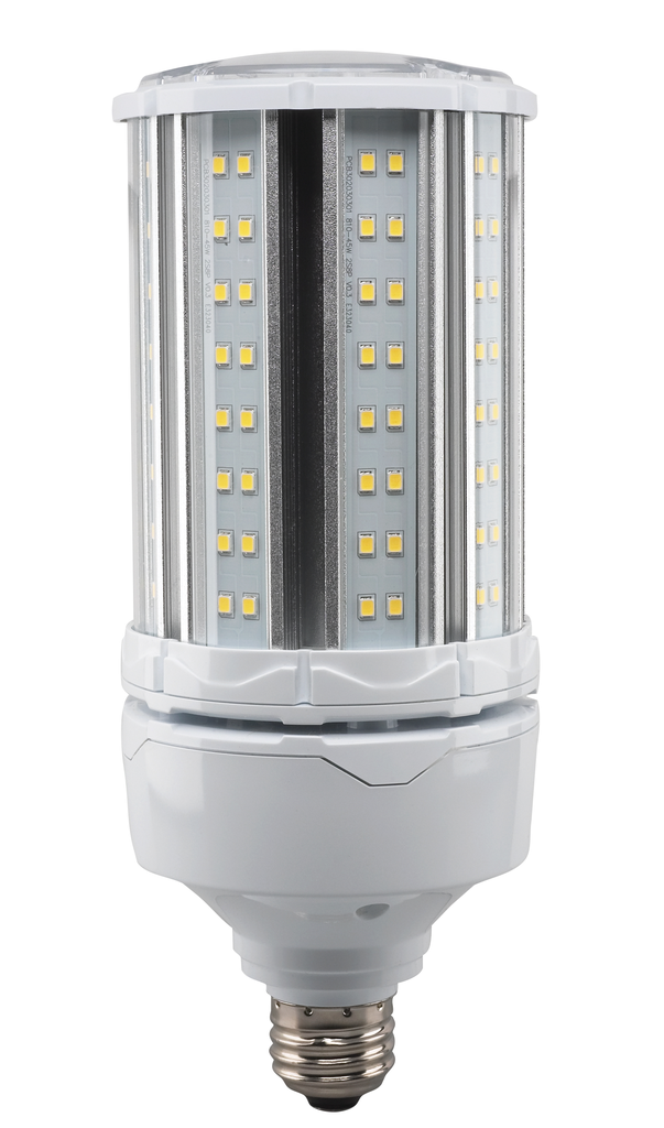 Product image for Satco S39739 45 Watt LED HID Replacement; 5000K; Medium base; 100-277 Volt