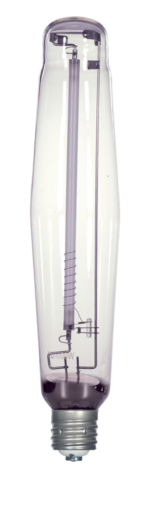 Product image for Satco S5905 1000 Watt; High Pressure Sodium HID; Mogul base; ET25; Clear; 20 CRI; 2000K