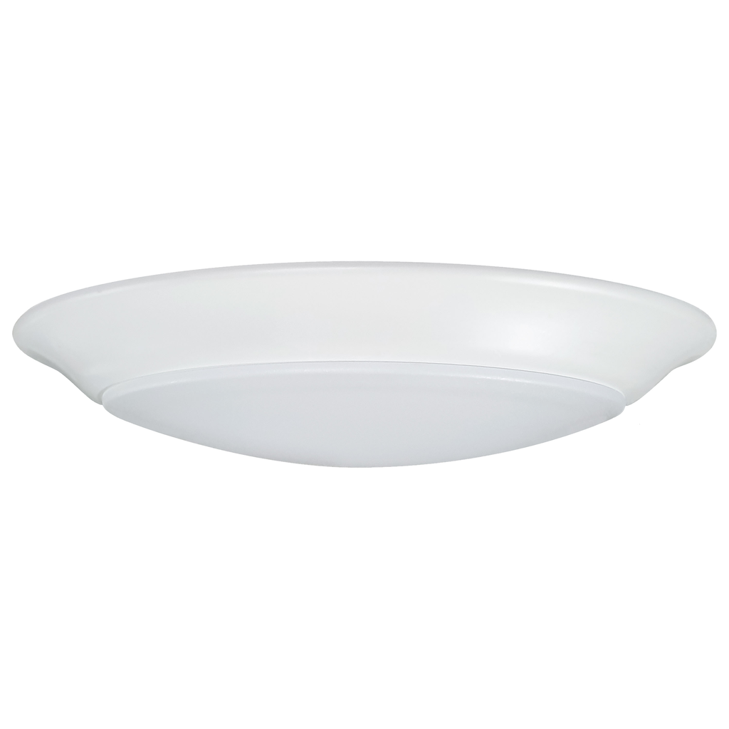 Product image for SATCO 62/1661 7" LED DISK LIGHT WHI