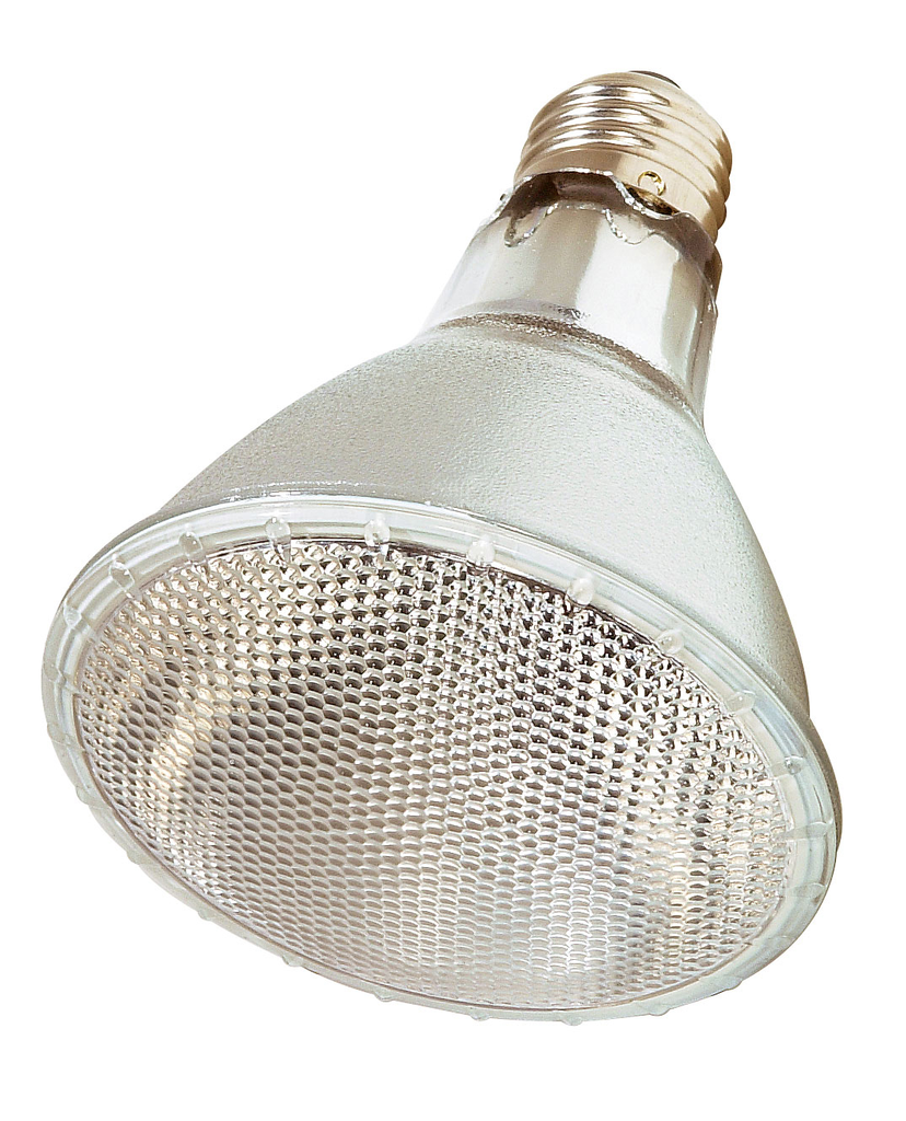 Product image for Satco S2217 75 Watt; Halogen; PAR30; Clear; 2500 Average rated Hours; 945 Lumens; Medium base; 120 Volt