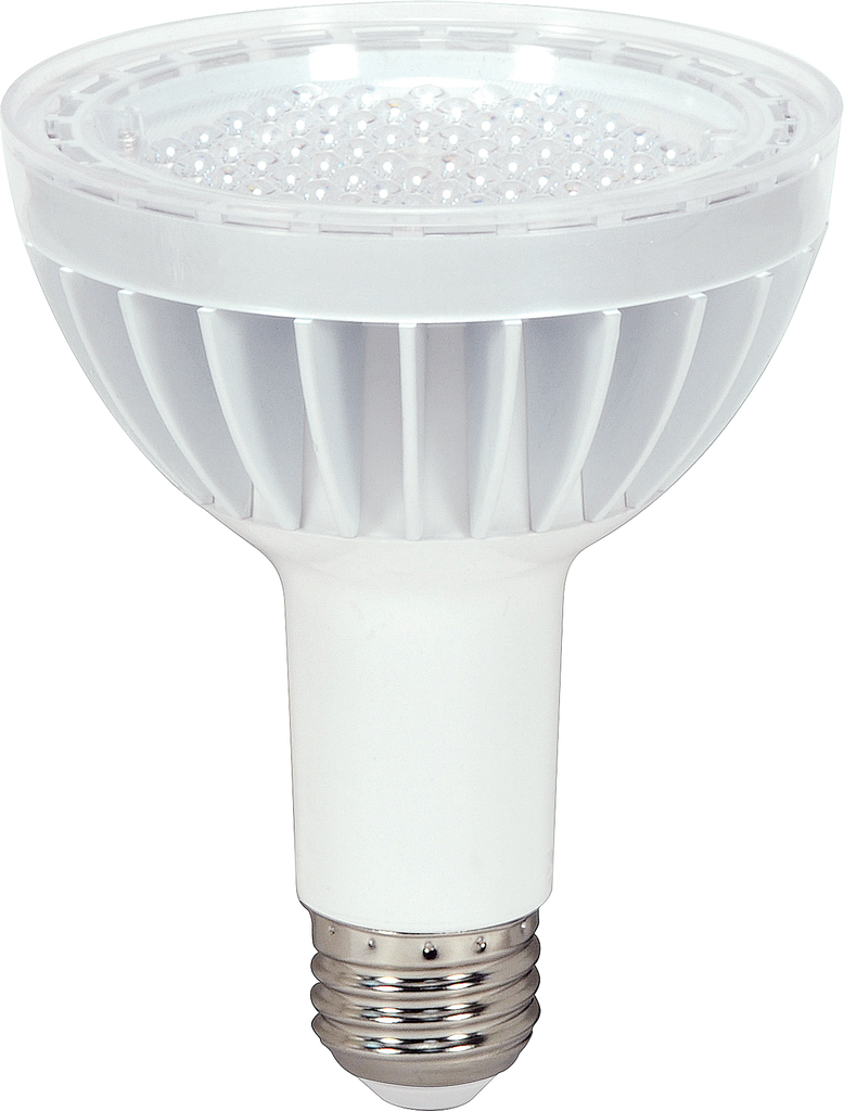 Product image for Satco S8949 Discontinued - 14W PAR30 Long Neck LED; 5000K; 40' beam spread; Medium base; 120 volts