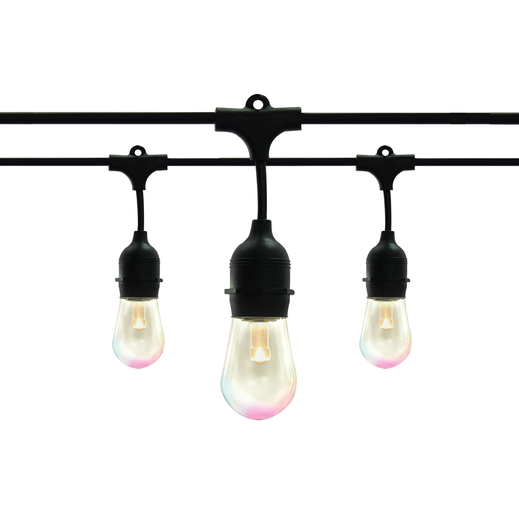 Product image for Satco S11272 10 Watt; LED String Light; Starfish IOT; 120 Volts; 260 Lumens; RGBW