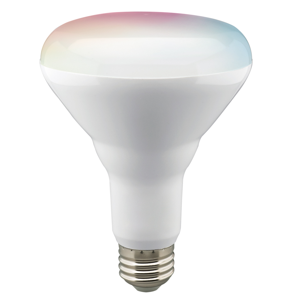 Product image for Satco S11257 9.5 Watt; BR30 LED; RGB & Tunable White; Starfish IOT; 120 Volt; 760 Lumens