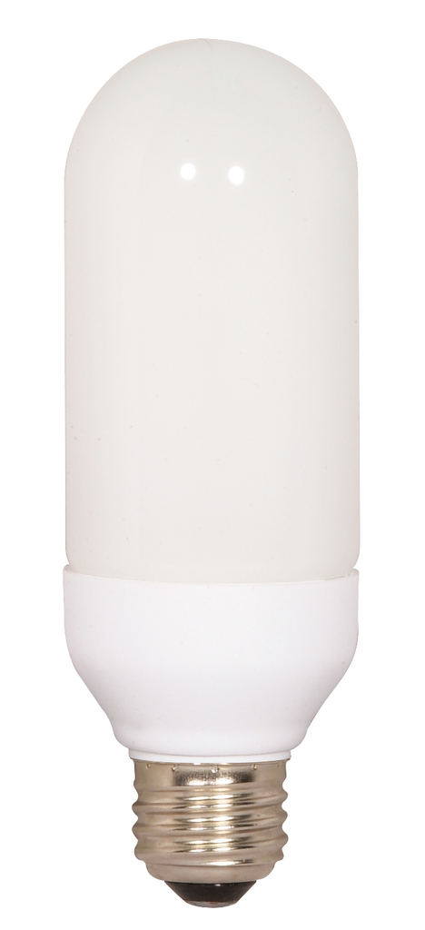 Product image for Satco S7309 15 Watt; Bullet Compact Fluorescent; 5000K; 82 CRI; Medium base; 120 Volt