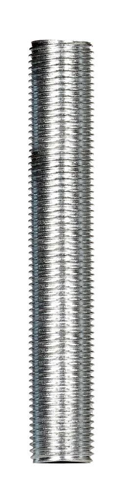 Product image for Satco 90/290 1/8 IP Steel Nipple; Zinc Plated; 2-1/2" Length; 3/8" Wide