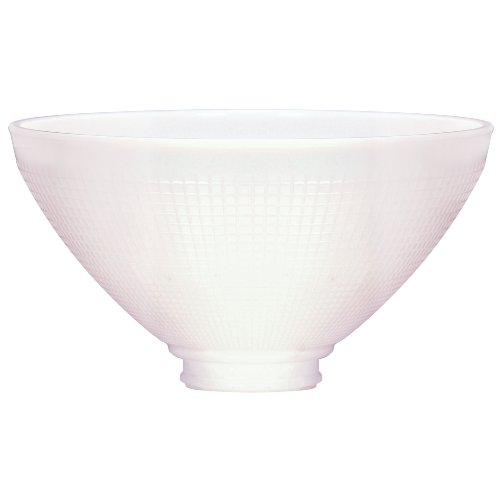 Product image for Satco 50/167 I.E.S. Shade; 10 in.; Diameter; 2-7/8 in.; Fitter; 5-1/2 in.; Height