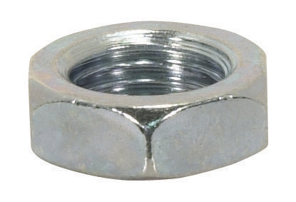 Product image for Satco 90/1702 Steel Locknut; 1/4 IP; 3/4" Hexagon; 1/4" Thick; Unfinished