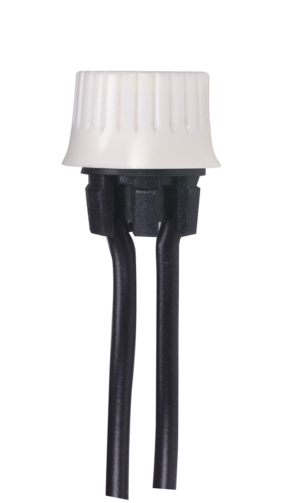 Product image for Satco 80/1771 On-Off Phenolic Rotary Switch; Single Circuit; 1A-125V, 3A-125V, 1.5A-250V Rating; Snap Bushing; White Finish