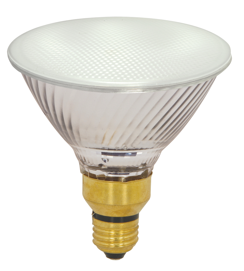 Product image for Satco S4133 39 Watt; Halogen; PAR38; Frosted; 1500 Average rated hours; 500 Lumens; Medium Skirted base; 120 Volt