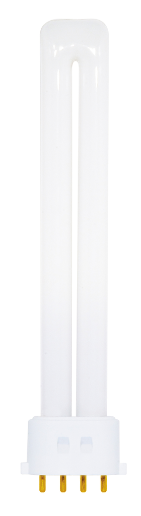 Product image for Satco S8369 13 Watt; pin-based Compact Fluorescent; 4100K; 82 CRI; 2GX7 (4-Pin) base