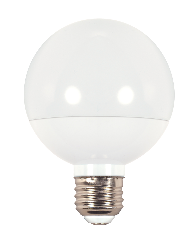 Product image for Satco S9202 6 Watt; G25 Globe LED; 4000K; Medium base; 120 Volt