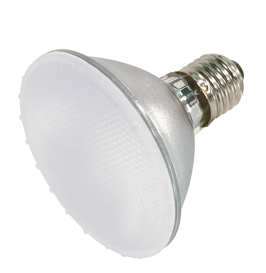 Product image for Satco S4101 50W Halogen; PAR30; Frosted; 2500 Average rated Hours; 560 Lumens; Medium base; 120 Volt