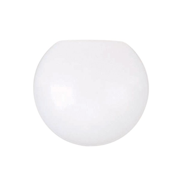 Product image for Satco 50/169 Neckless Poly Globe Shade; 10 in.; Diameter; 4-1/2 in.; Opening