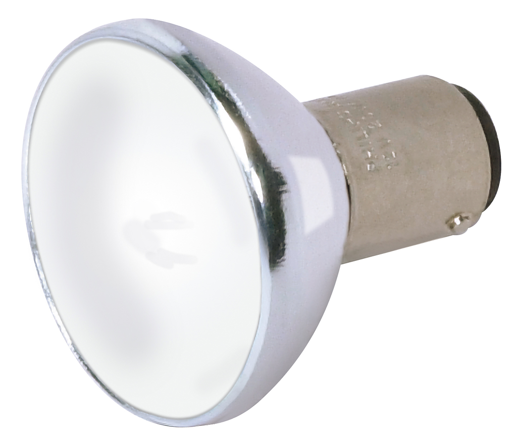 Product image for Satco S4189 20 Watt; Halogen; ALR12; GBF; Frosted; 1000 Average rated hours; DC Bay base; 12 Volt