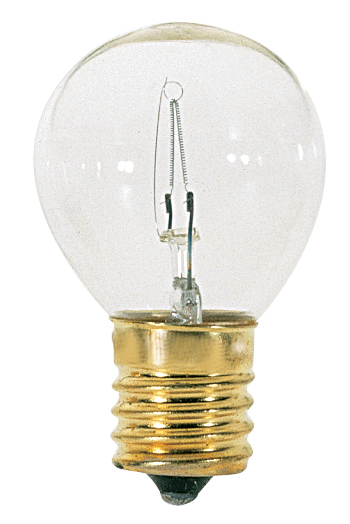 Product image for Satco S3621 10 Watt S11 Incandescent; Clear; 1500 Average rated hours; 80 Lumens; Intermediate base; 120 Volt