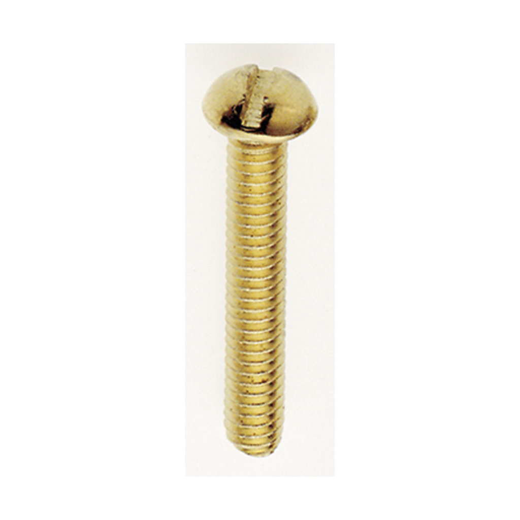 Product image for SAT 90/027 1" BR PLTD 8/32 RH SCREW