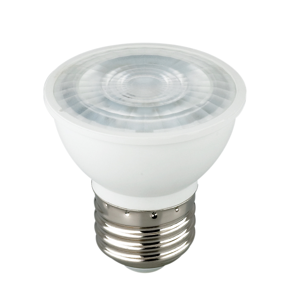 Product image for Satco S9981 6.5 watt; LED MR16; 3000K; 40' beam spread; Medium base; 120 volts