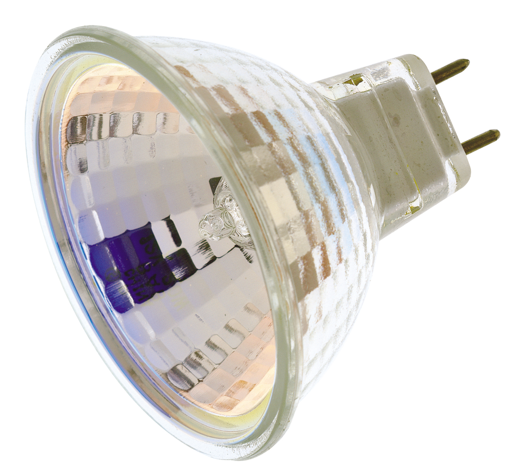 Product image for Satco S4626 20 Watt; Halogen; MR16; 2000 Average rated hours; Bi Pin G8 base; 120 Volt
