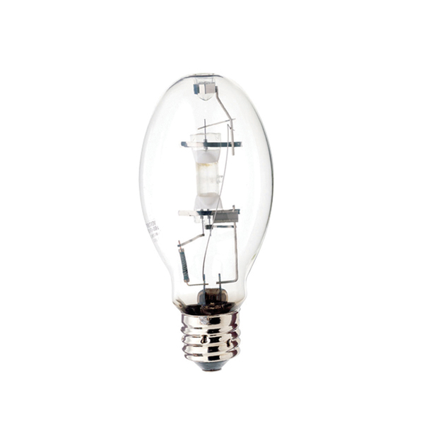 Product image for Satco S5830 70 Watt; Metal Halide HID; Mogul extended base; ED28; Clear; 65 CRI; 4200K