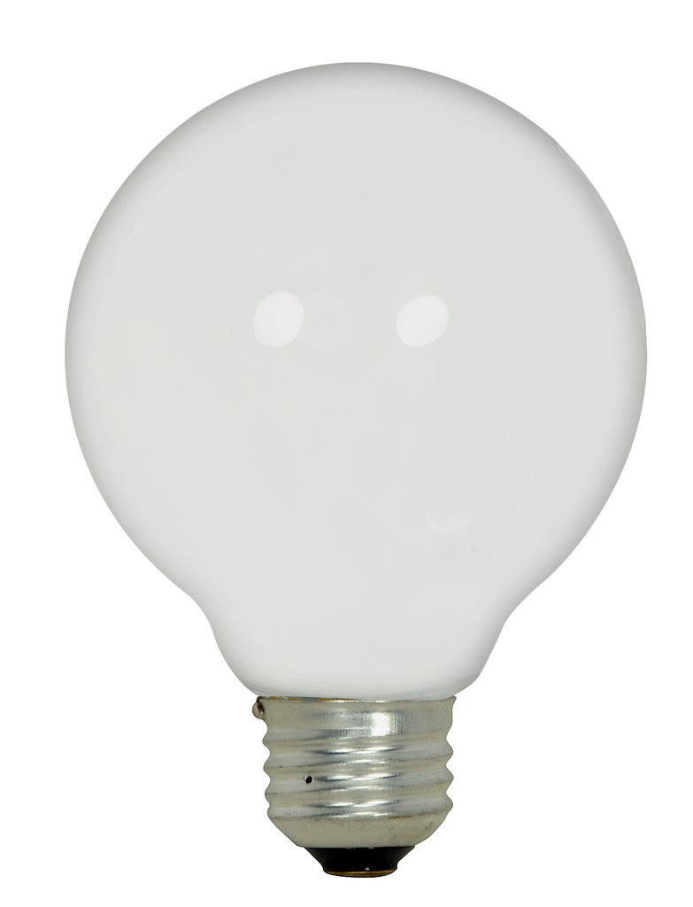 Product image for Satco S2438 43 Watt; Halogen; G25; White; 1000 Average rated hours; 750 Lumens; Medium base; 120 Volt