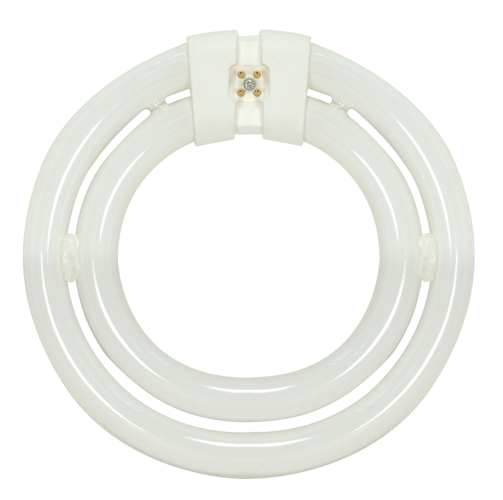 Product image for Satco S6578 40 Watt; T6; Double Circline Fluorescent; 2700K Warm White; GU10q 4-Pin base
