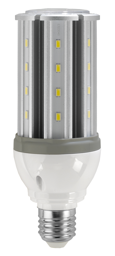 Product image for Satco S9753 10 Watt LED HID Replacement; 5000K; Medium base; 12-24V DC Only