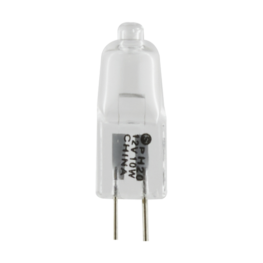 Picture of S3171 - 10 Watt - Halogen - T3 - Clear - 2000 Average rated hours - 120 Lumens - Bi Pin G4 base - 12 Volt