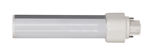 Product image for Satco S8532 9 Watt LED PL 2-Pin; 3500K; 950 Lumens; G24d base; 50000 Average rated hours; 120 Deg. Beam Angle; Horizontal; Type B; Ballast Bypass