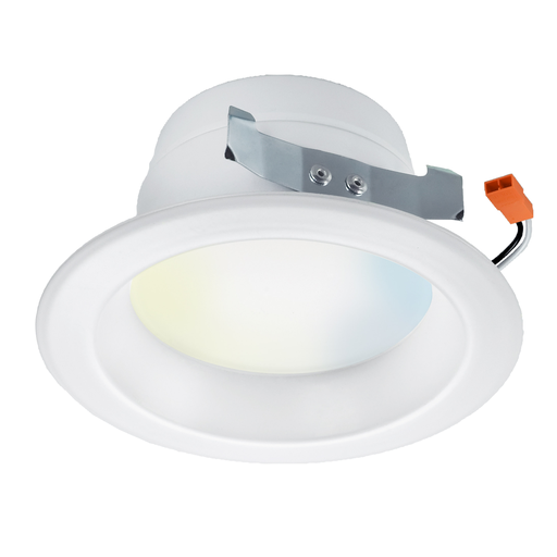 Product image for Satco S11259 8.7 Watt; 4 in. LED Recessed Downlight; Tunable White; Starfish IOT; 120 Volt; 700 Lumens