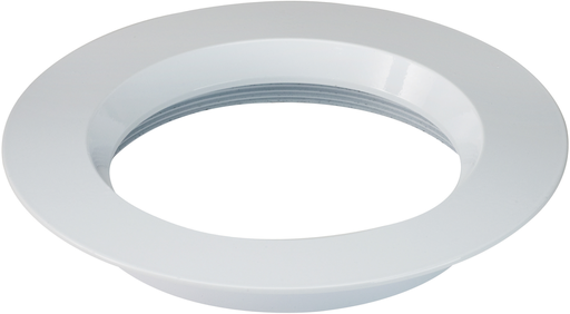 Product image for Satco S9554 Freedom Round 6" Trim Option For 5"/6" Base Unit; White Finish