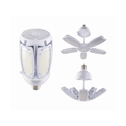 Product image for Satco S39679 90 Watt LED HID Replacement; 5000K; Mogul Extended base; Adjustable Beam Angle; Type B Ballast Bypass;100-277 Volt