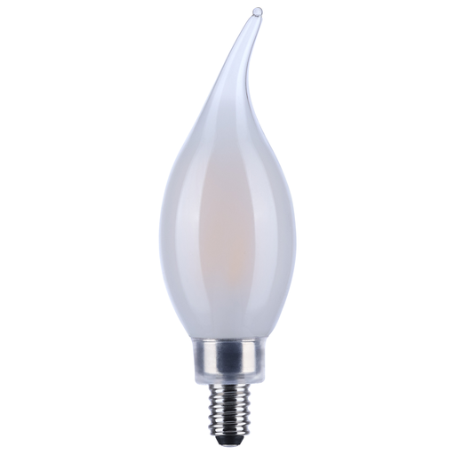 S21307 - 5.5 Watt CA10 LED - Frost - Candelabra base - 90 CRI - 2700K - 120 Volt