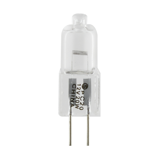 S3120 - 20 Watt - Halogen - T3 - Clear - 2000 Average rated hours - 300 Lumens - Bi Pin G4 base - 12 Volt